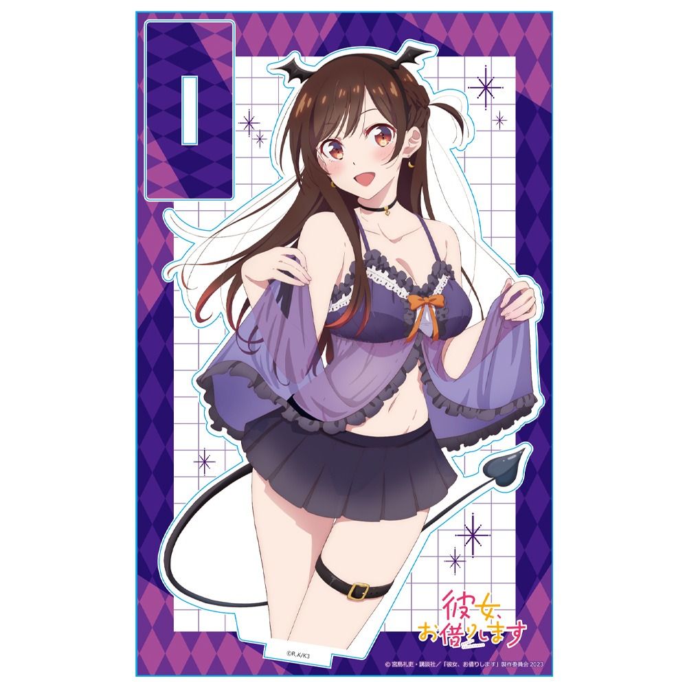 彼女、お借りします アクリルスタンド　アパレルコラボ　水原千鶴 ugc かのかり Amazon.co.jp: 彼女、お借りします UGCアパレルコラボ アクリル
