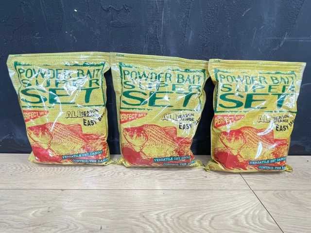 パウダーベイトスーパーセット魚信 淡水釣り用配合エサ