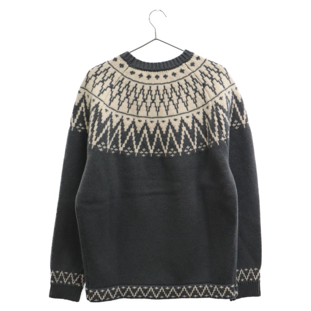SUBCULTURE (サブカルチャー) NORDIC EXTRAFINEMERINOWOOL SWEATER 