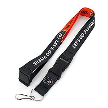 正式ライセンスNHLチームスローガンLanyard Philadelphia Flyers