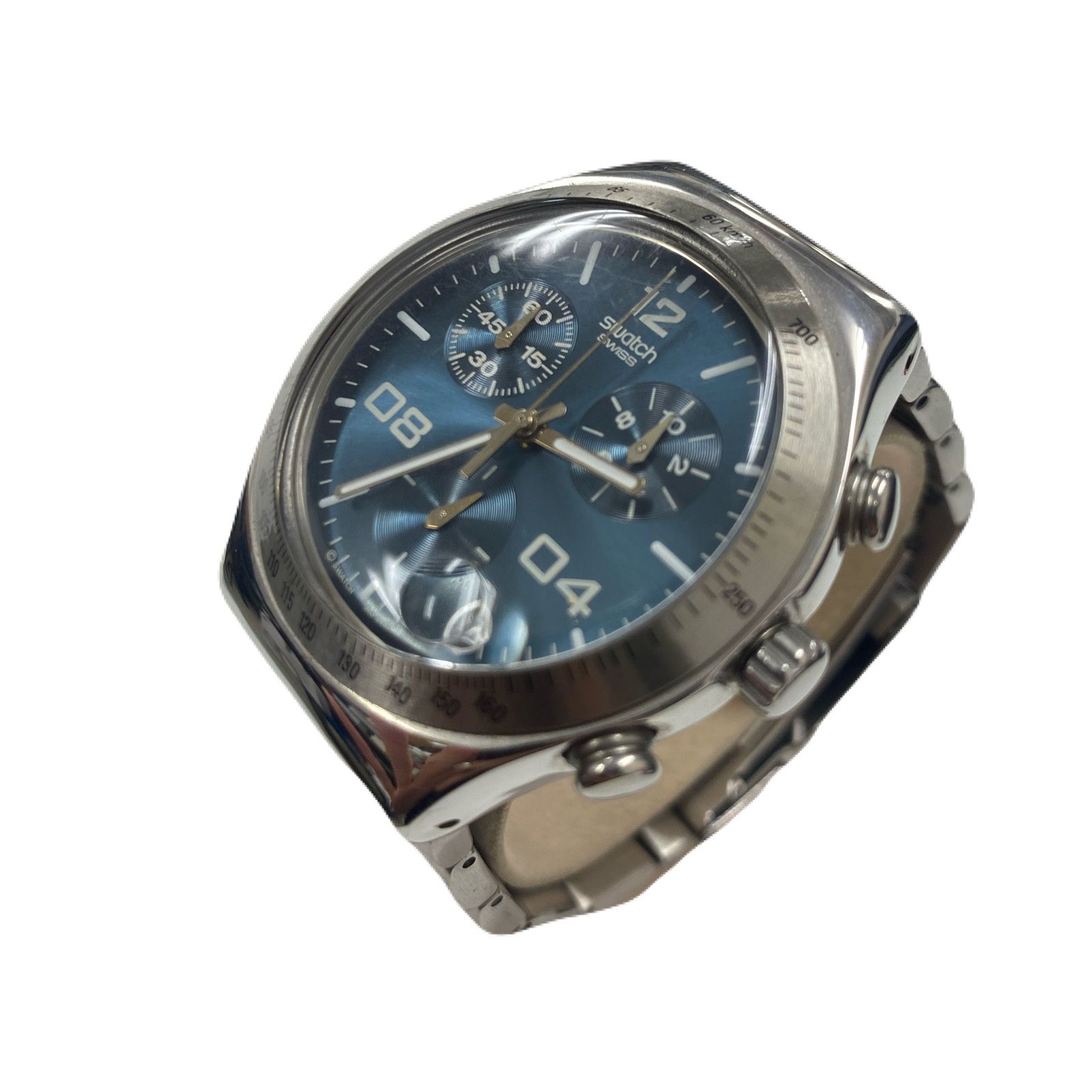 スウォッチ(swatch) IRONY クロノグラフ 1デイト メンズクォーツ