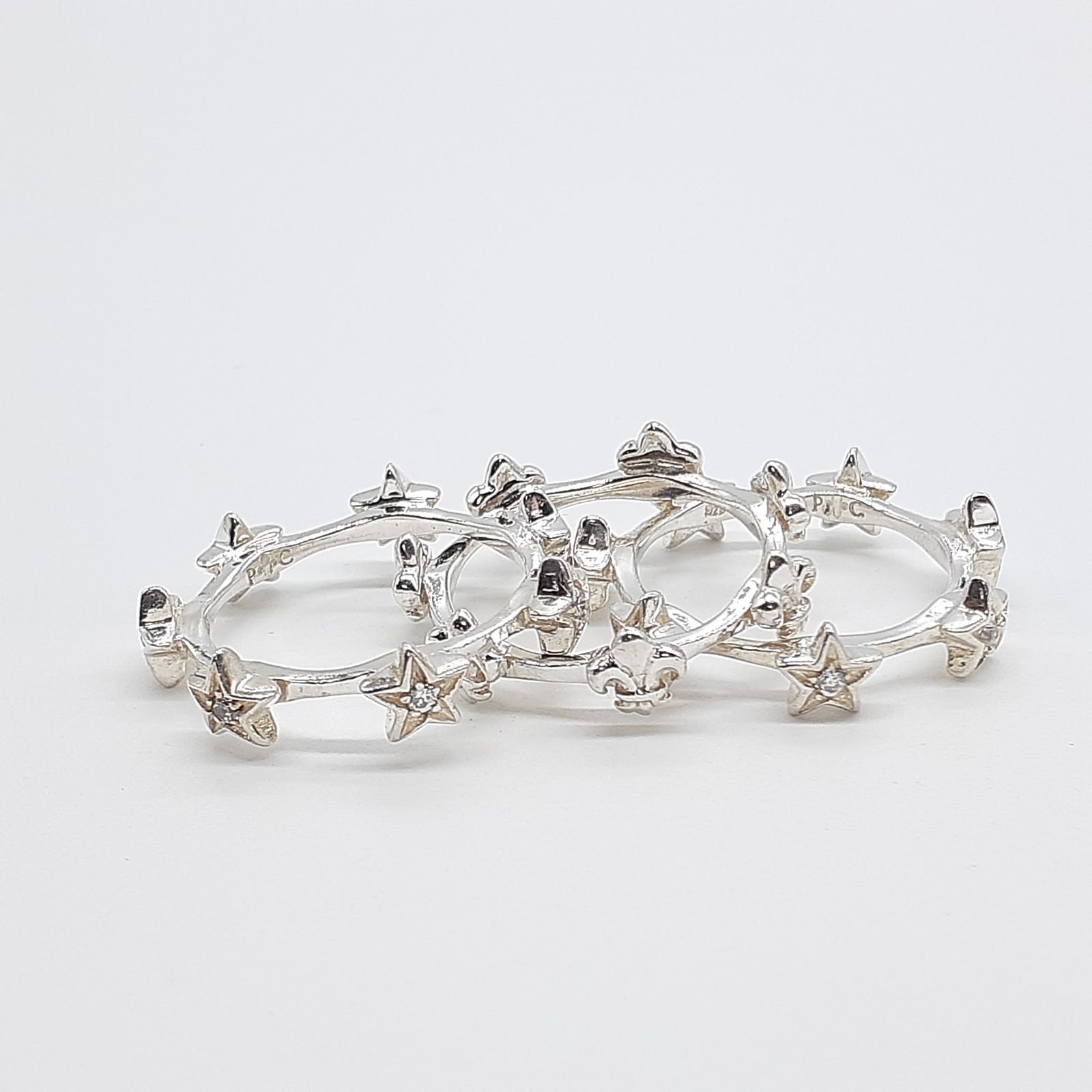 PATRICK COX パトリックコックス リング 3連 SILVER 925 シルバー 
