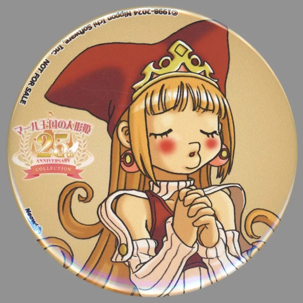 中古】バッジ・ビンズ クルル 缶バッジ 「PS5/Switchソフト マール王国