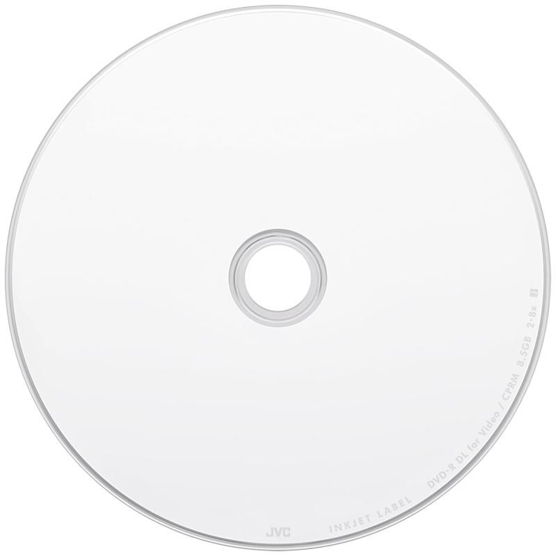 ビクター(VICTOR) JVC 1回録画用 DVD-R DL 215分 片面2層 2-8