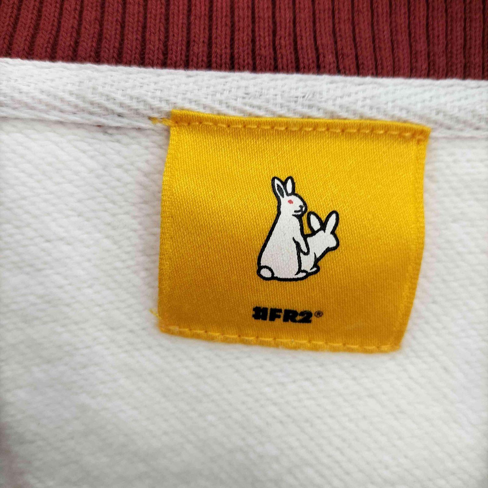 エフアールツー FR2 V-neck Line Rib Sweatshirt Vネック ライン リブ 