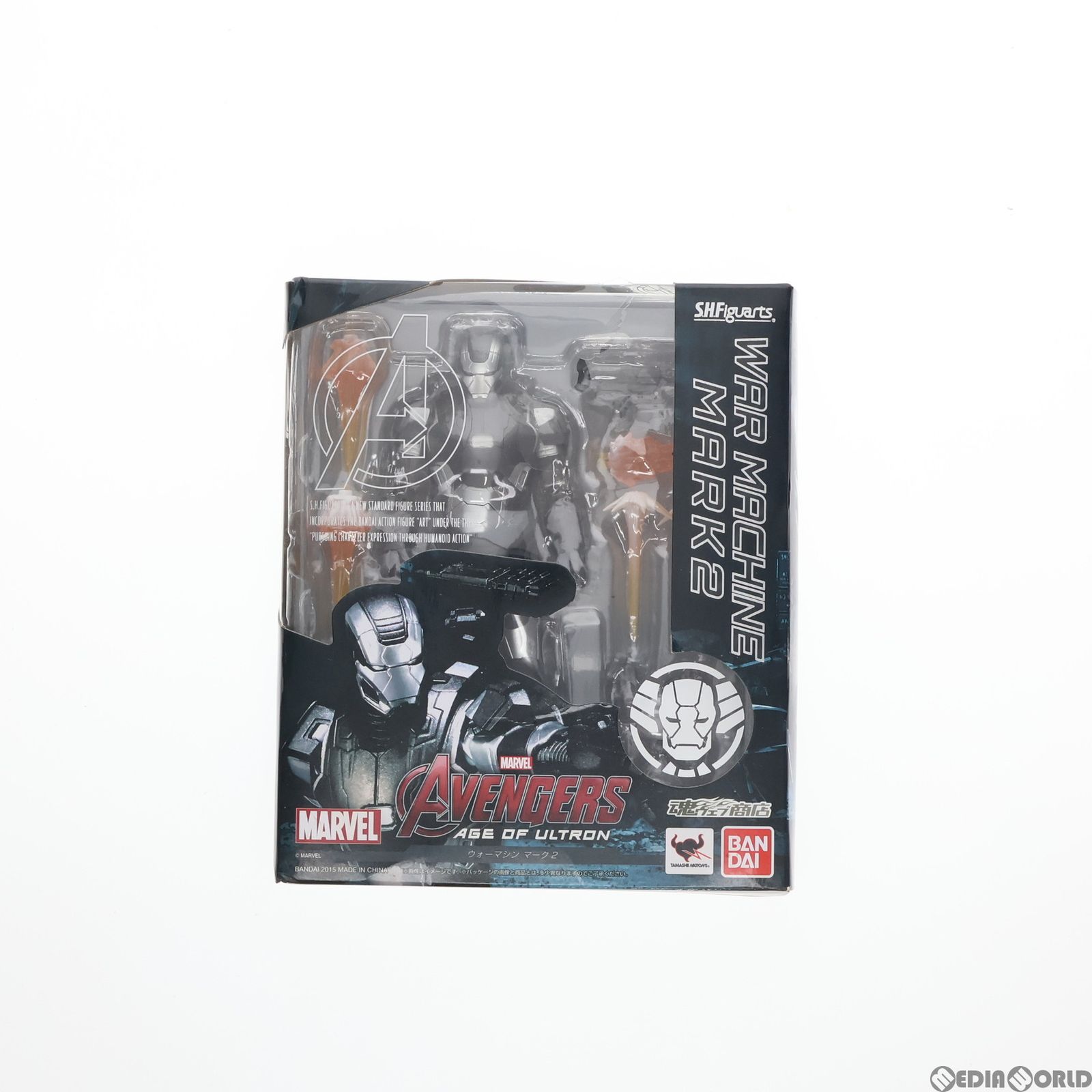 魂ウェブ商店限定 S.H.Figuarts(フィギュアーツ) ウォーマシン マーク2 アベンジャーズ/エイジ・オブ・ウルトロン 完成品 可動フィギュア バンダイ