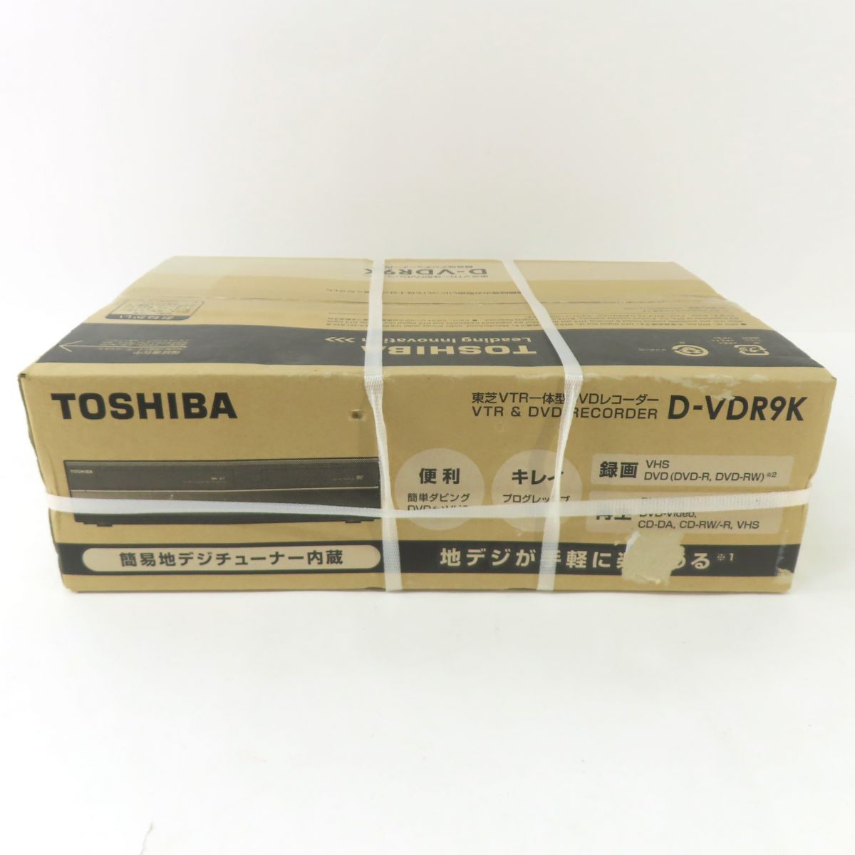 東芝 TOSHIBA 地上デジタルチューナー内蔵VTR一体型DVDレコーダー D VDR 9 K DVDレコーダー レコーダー