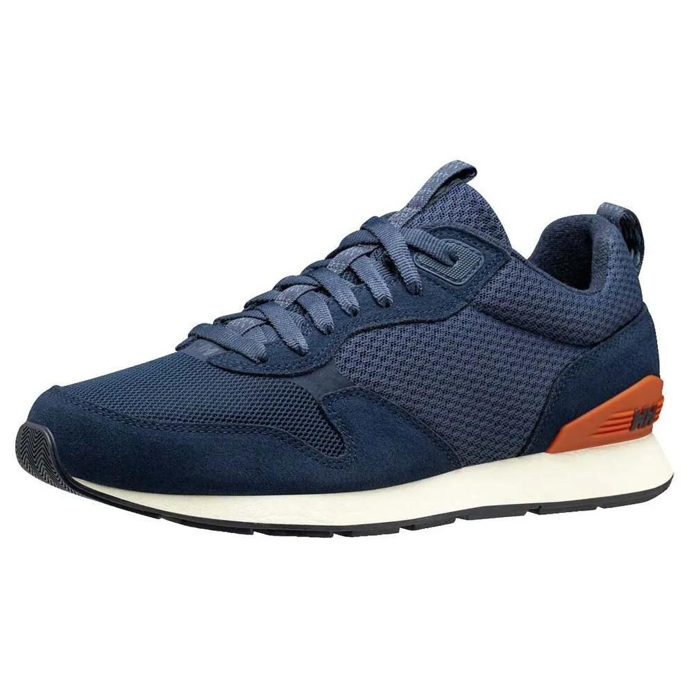 お取り寄せ ２～４週間で発送 ヘリーハンセンヴァーディン ヘリテージ トレイナー Evening Blue | Patrol Orange HELLY HANSEN Vardin Heritage trainers t
