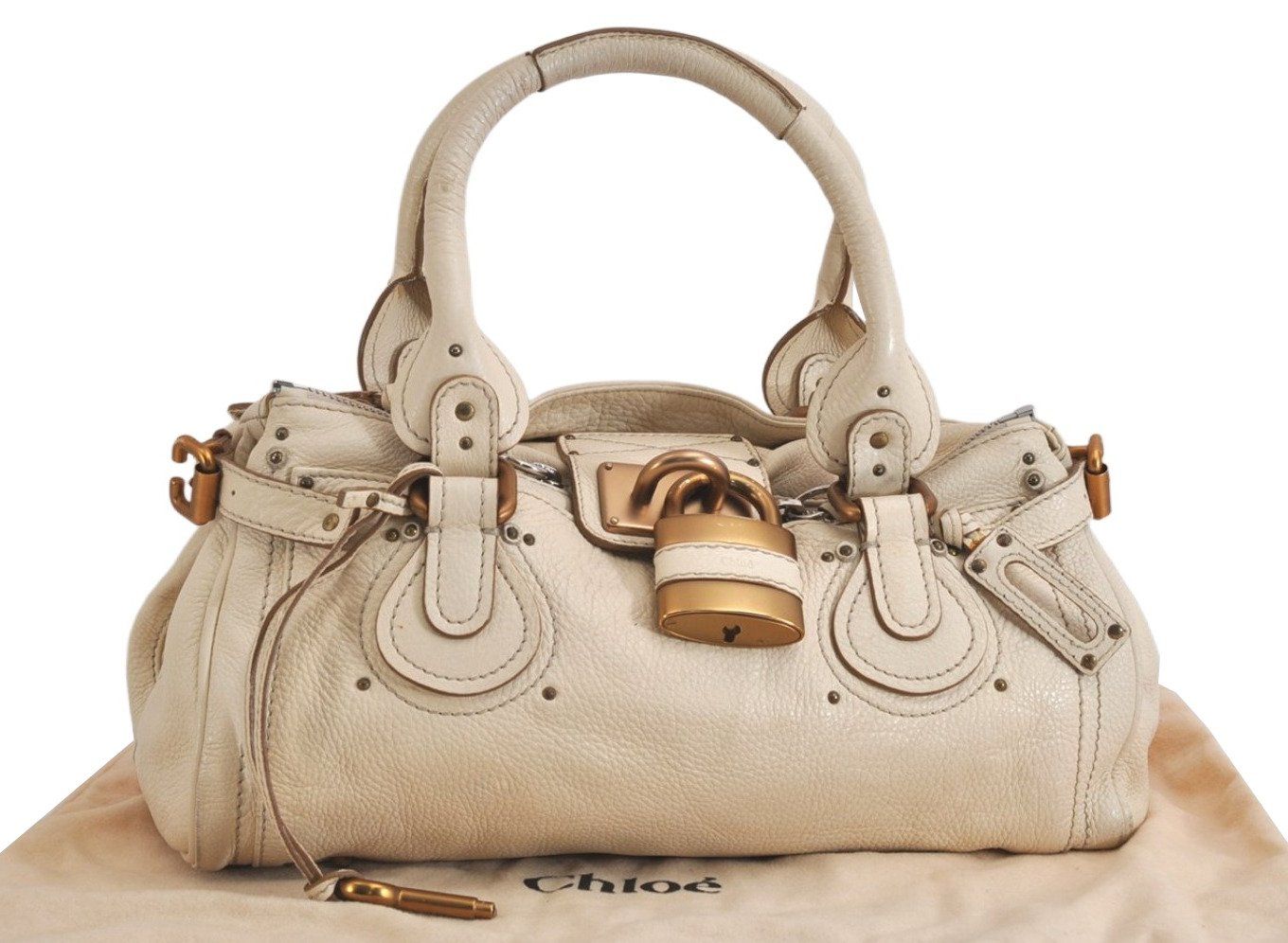 Chloe クロエ ヴィンテージ パディントン レザー ショルダー 