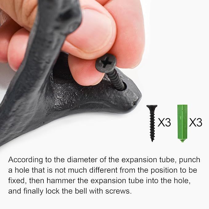 在庫処分】MrMrKura ドアベル 呼び鈴 鋳鉄製 鳥風鈴 壁掛けベル 吊り