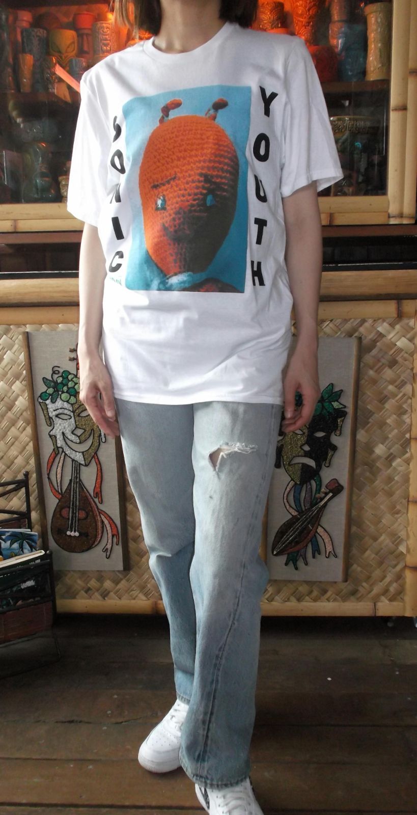 ソニック ユース Tシャツ Sonic Youth DIRTY 正規品 白 ロックT