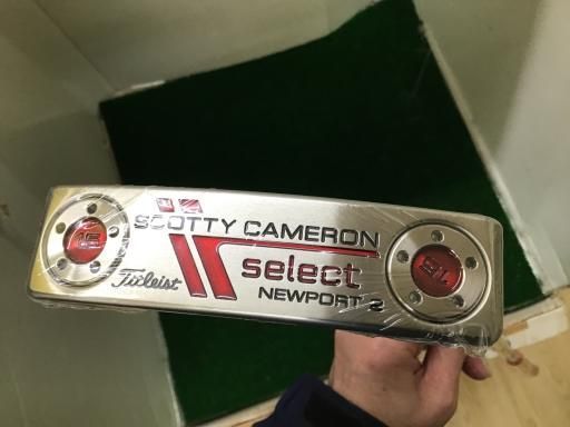 中古】 タイトリスト SCOTTY CAMERON select NEWPORT 2(2014) 34インチ 