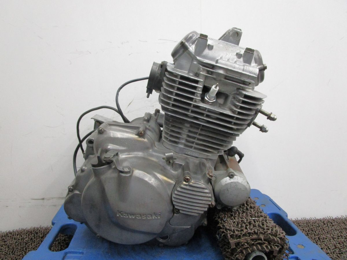 Z250LTD エンジン A7188 KZ250G 始動 済み OH素材に カワサキ KZ250RE キャブ車