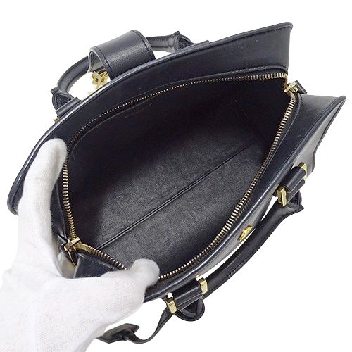 SAINT LAURENT ブラックレザー バッグ SAINT LAURENT ブラックレザーショルダーバッグ Saint Laurent