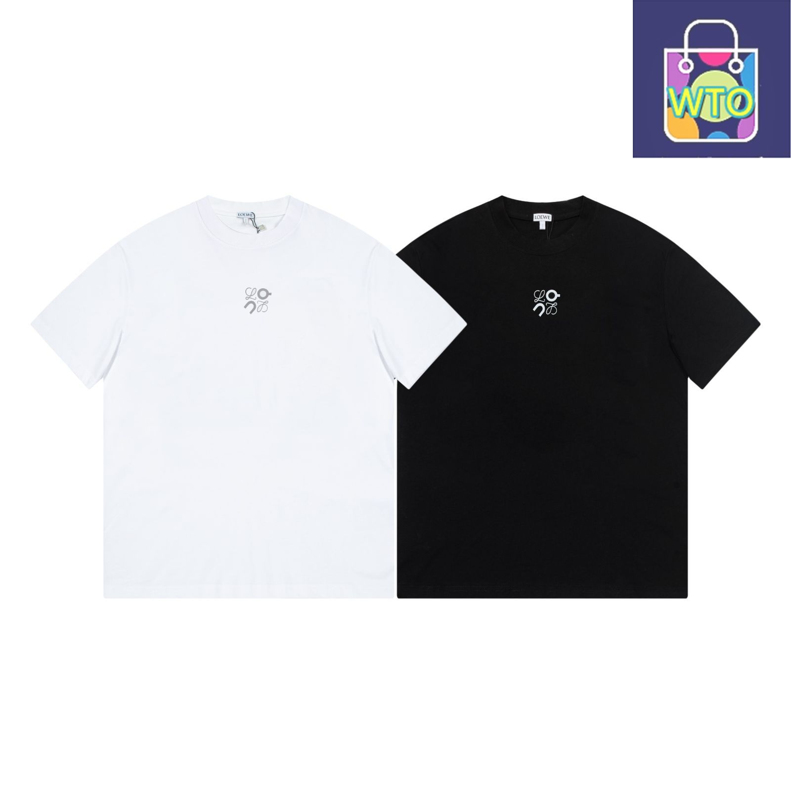 本日限定特価】LOEWE × オン コラボ クルーネックTシャツ - 2色