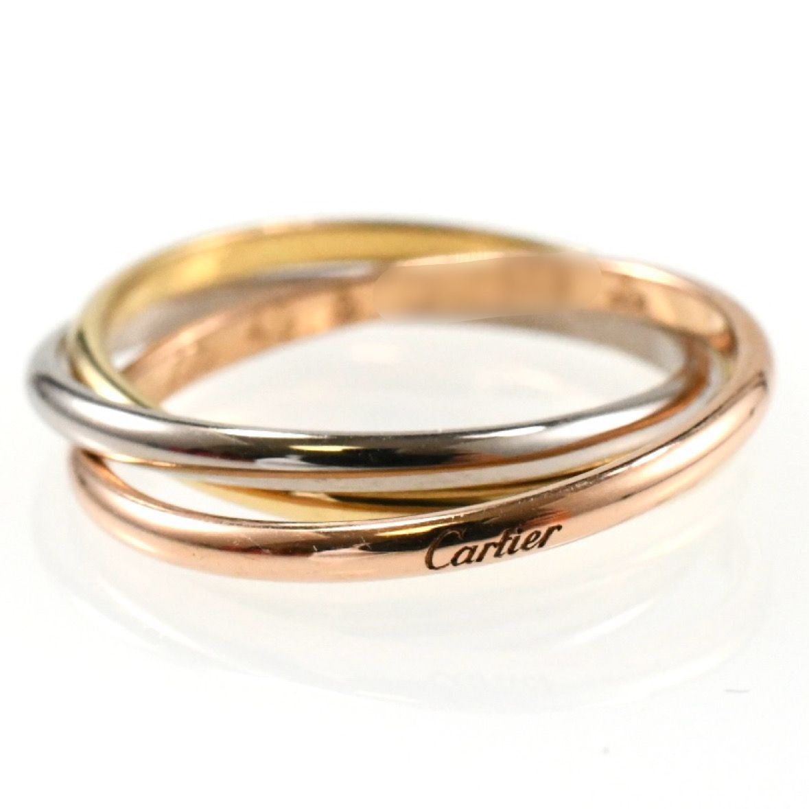 Cartier カルティエ トリニティリング XS スリーカラー K18 SIZE