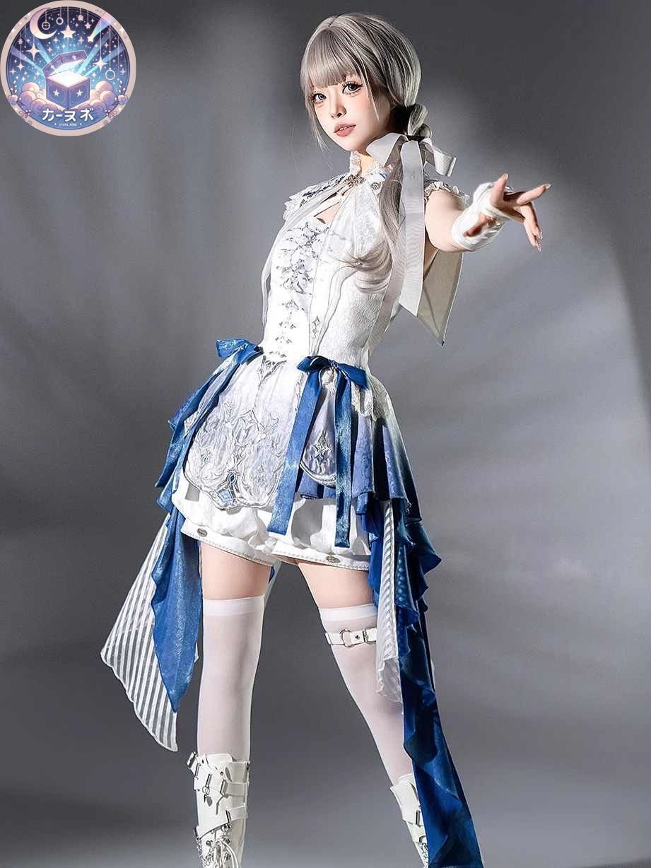吊りスカート ショートパンツ