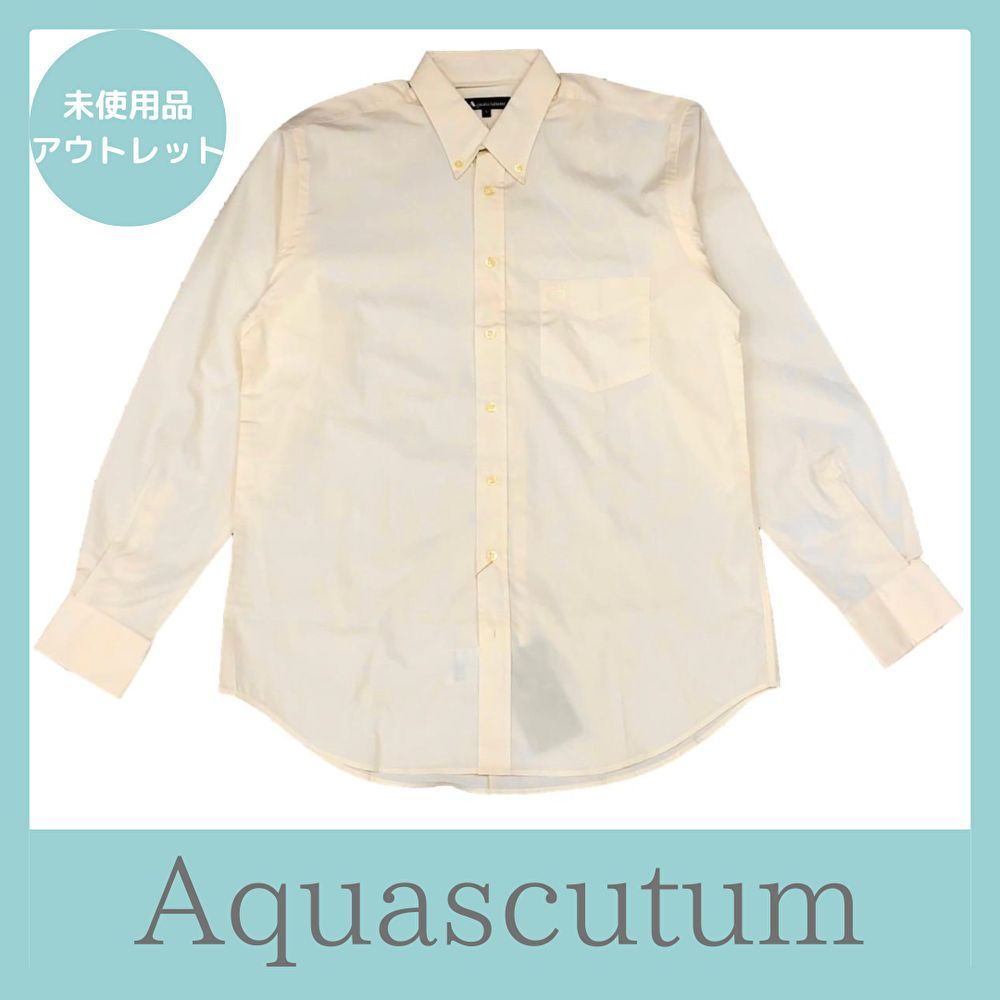 Aquascutum アクアスキュータム シャツ 長袖 L サイズ - メルカリ