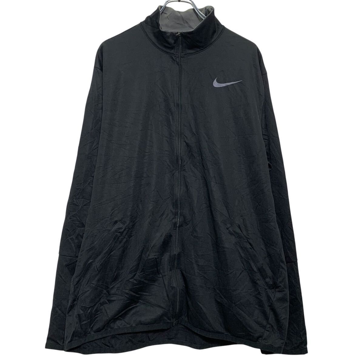 NIKE ロゴジャージ XL ブラック ダークグレー ナイキ ジップアップ ビッグサイズ スポーティー 古着卸 アメリカ仕入 a611-8423 -  メルカリ