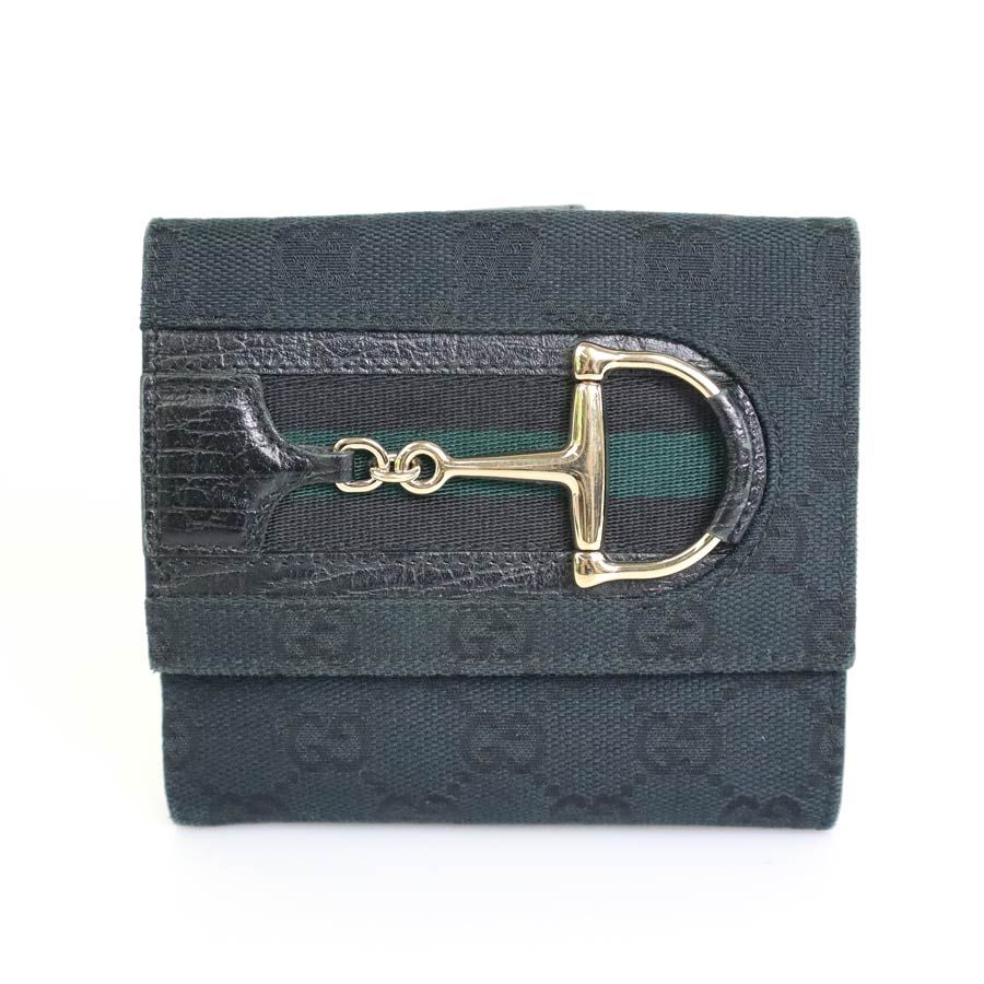 グッチ GUCCI 二つ折り財布 GGキャンバス 138029 - メルカリ