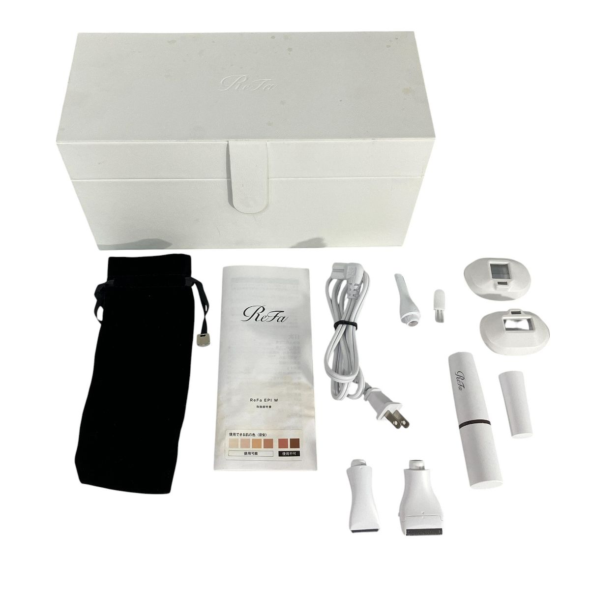 MTG RE-AY-02A ReFa リファ EPI W エピ ダブル 家庭用脱毛器 光美容器