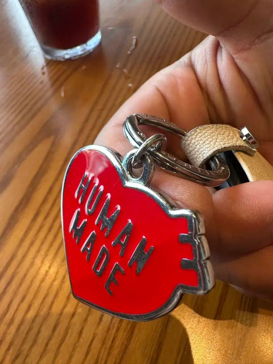 韓国限定】HUMAN MADE ハート型 パスケース ポーチ HUMAN MADE