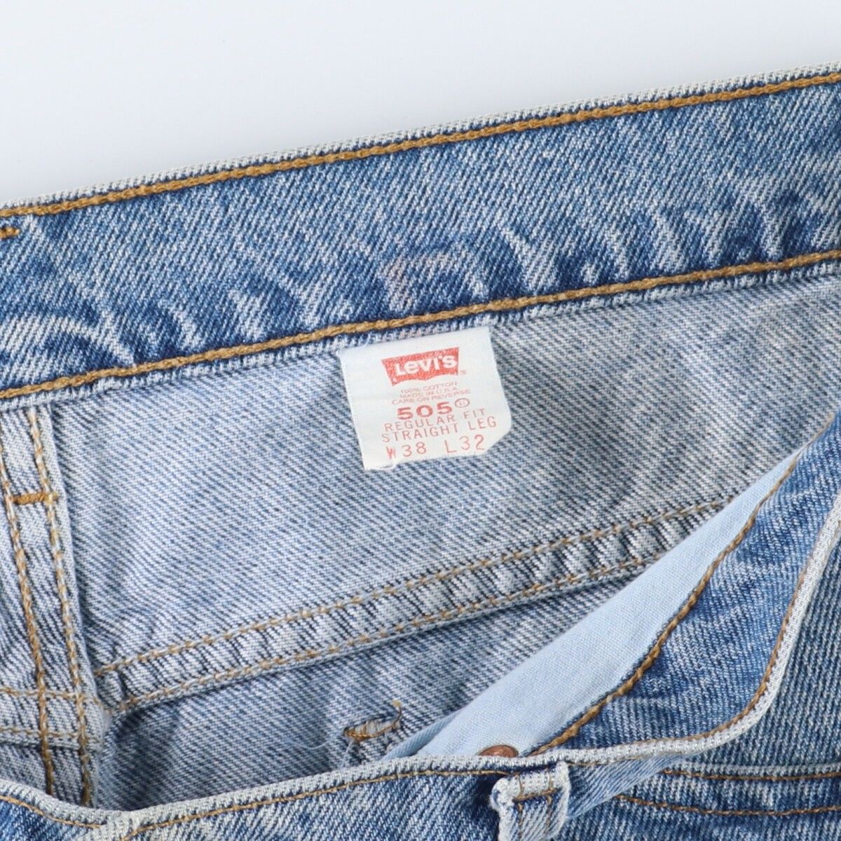 古着 90年代 リーバイス Levi's 505 REGULAR FIT STRAIGHT LEG