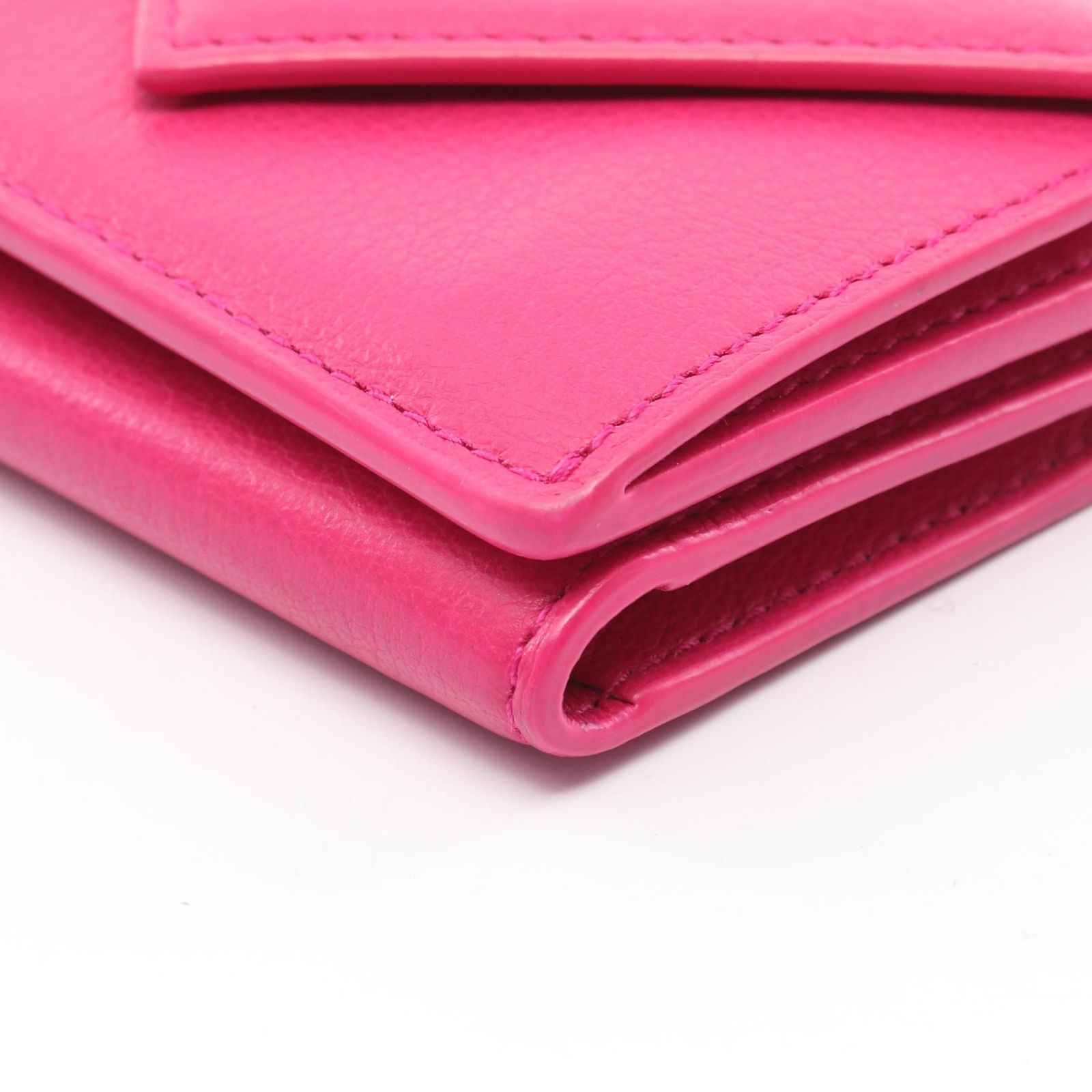 バレンシアガ ペーパーミニウォレット ピンク 良品 BALENCIAGA