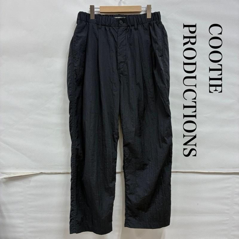 COOTIE PRODUCTIONS クーティープロダクションズ その他ボトムス 23ss Shrink Nylon 2 Tuck Easy Pants CTE-23S103 ドローストリング イージー ワイド ナイロン パンツ