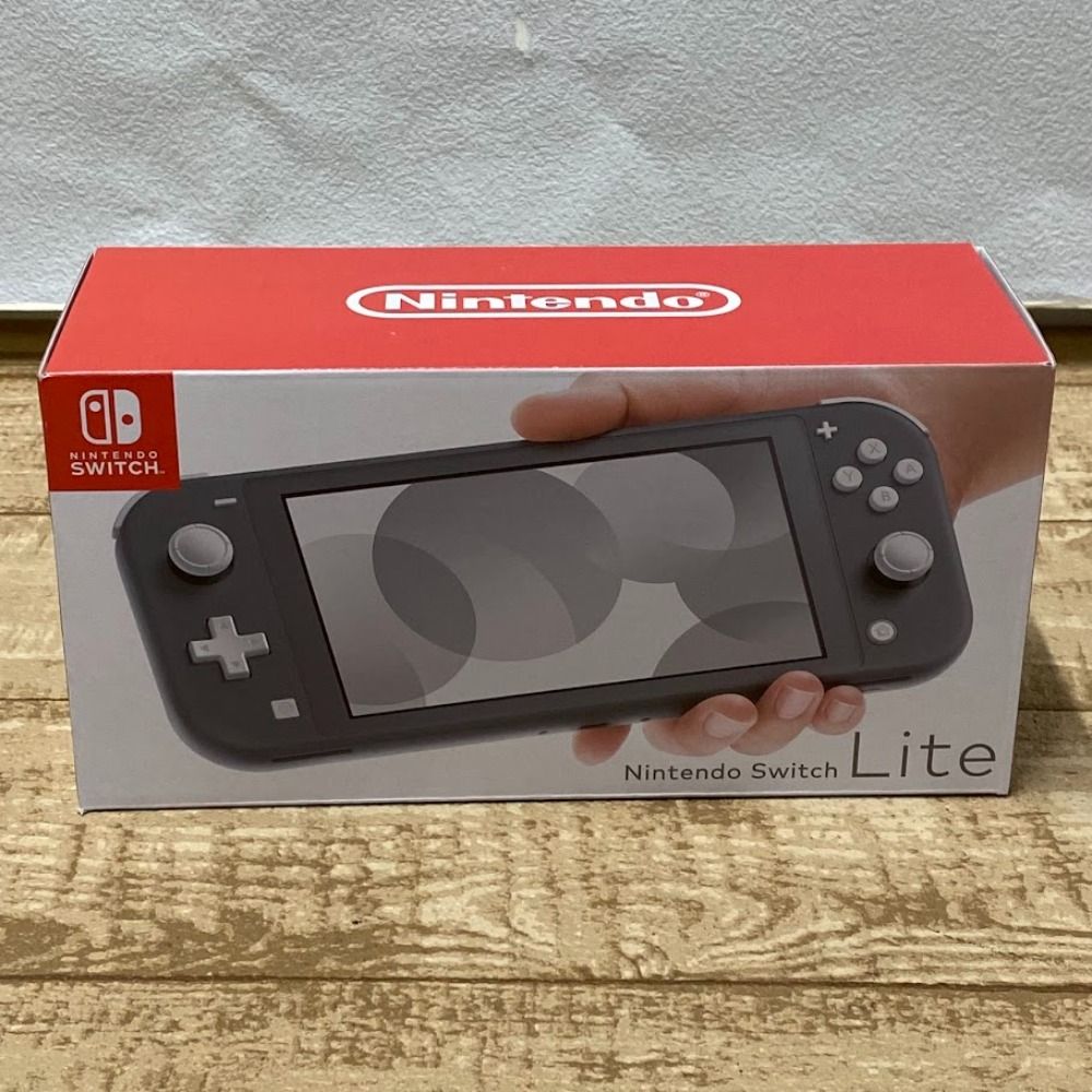 08w5644 ゲームハード  Nintendo Switch  ニンテンドー　スイッチ　Lite　グレー　未使用品【中古品】