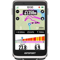 iGPSPORT BiNavi シルバー 3.5インチ スクリーン
