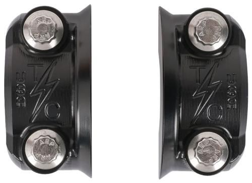 クラッチ＆ブレーキパーチクランプ ブラック 1996〜25年スポーツスターモデル ダイナモデル ソフテイルモデル ツーリングモデル