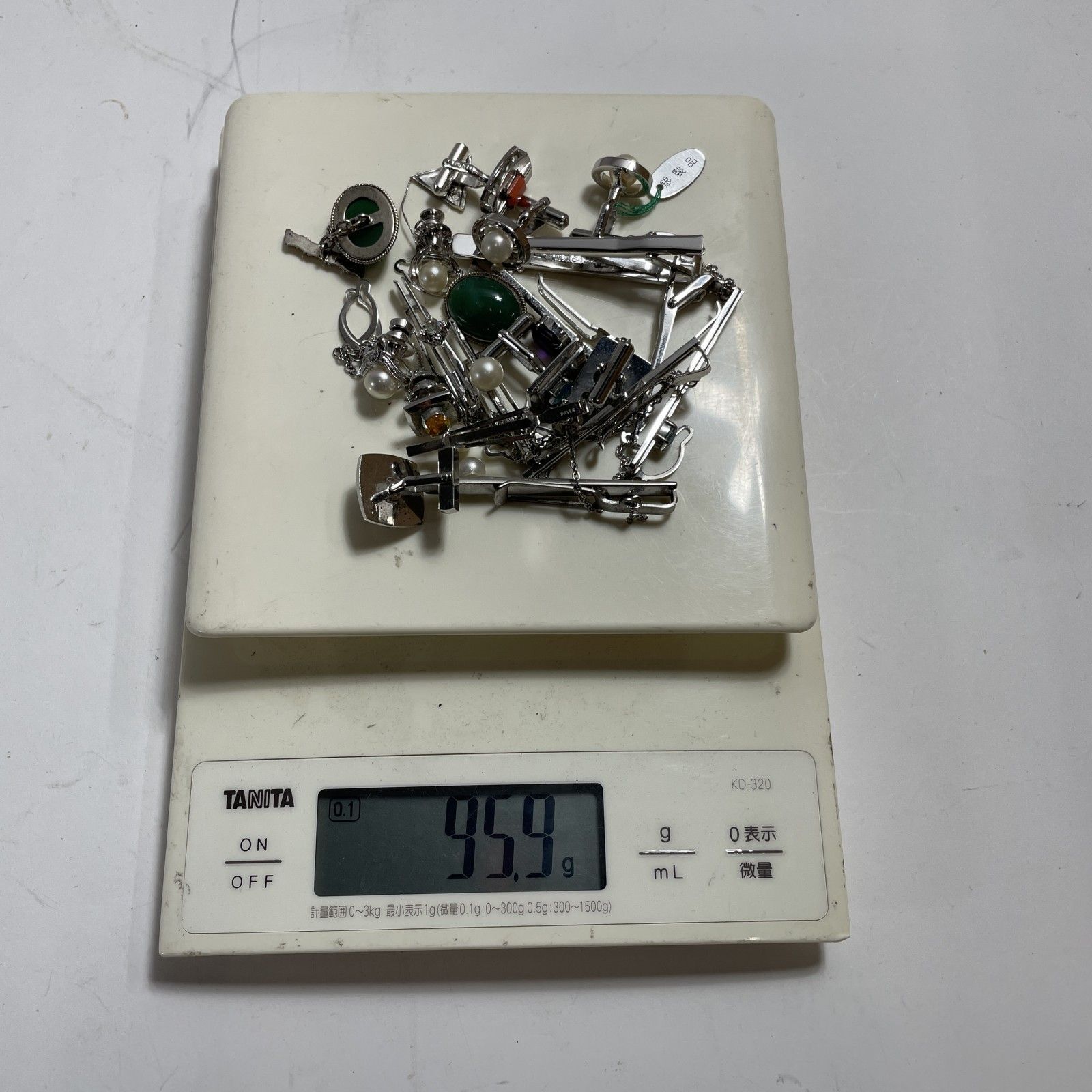 シルバー ネクタイピン