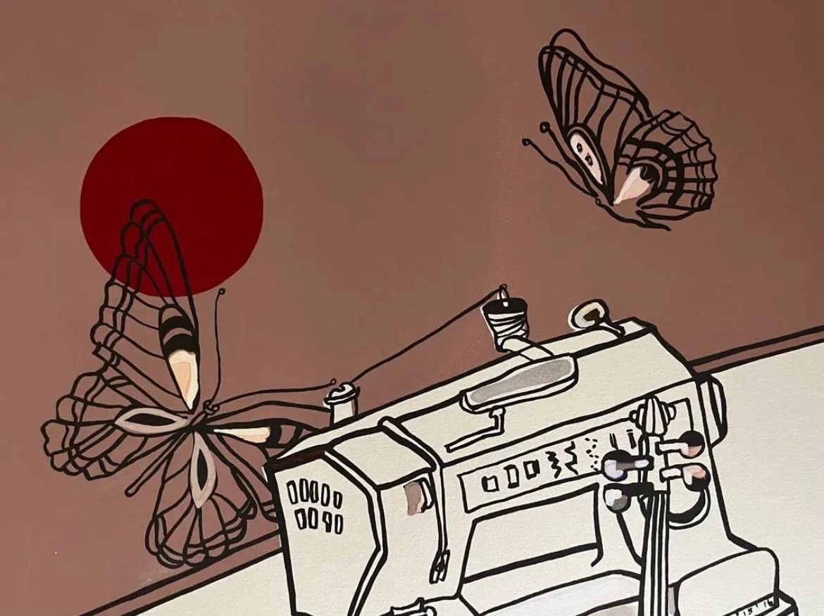 マーティロ・マヌキアン　「春」　シルクスクリーン　直筆サイン・エディション有り マーティロ・マヌキアン 「春」 シルクスクリーン 直筆サイン