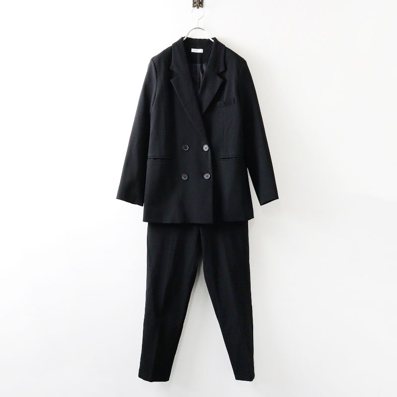 【お気にいる】 up set black ok.soon オクスン suit セットアップ ブラック スーツ・フォーマル・ドレス