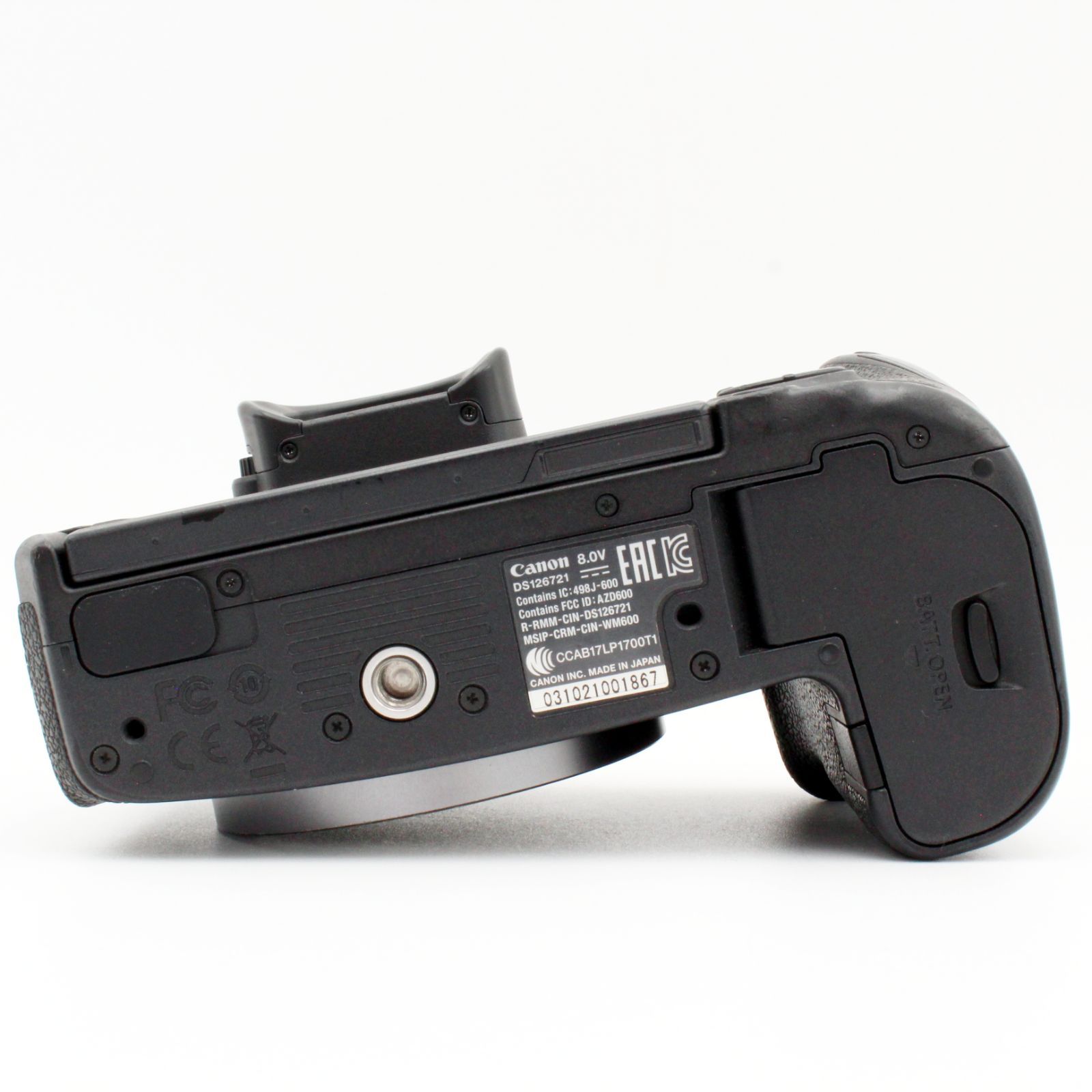 シャッター数55000枚以下【極上品】CANON EOS R ボディ#6915