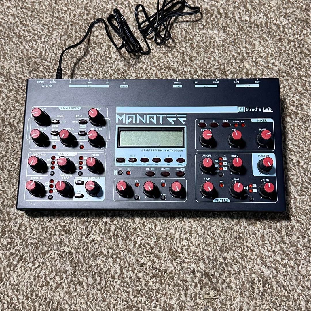 アウトレット品 Fred s Lab Manatee 16ボイスシンセサイザー