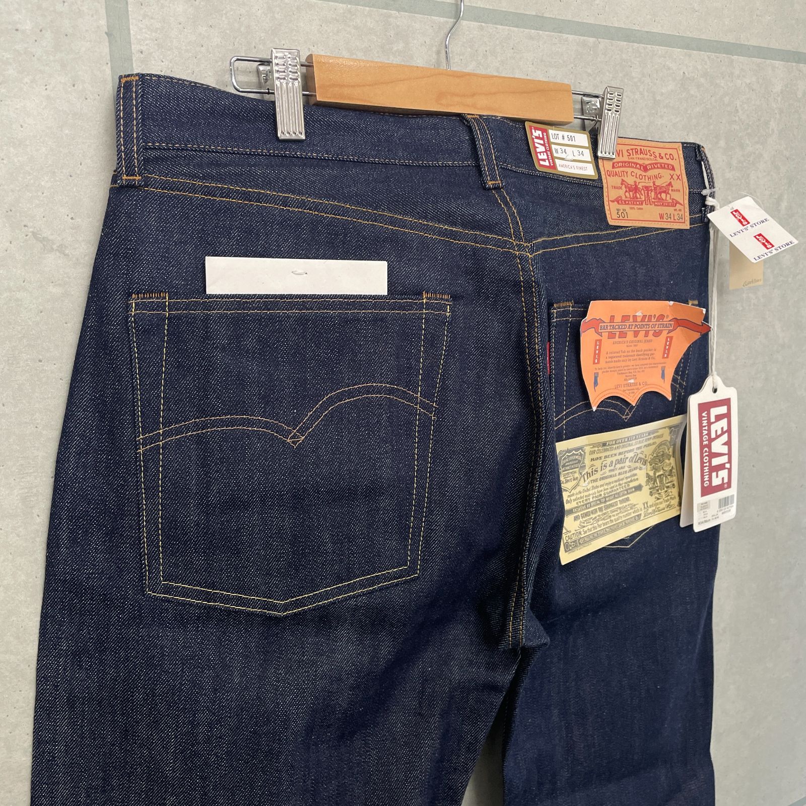 未使用タグ付き リーバイス ビンテージクロージング LEVI