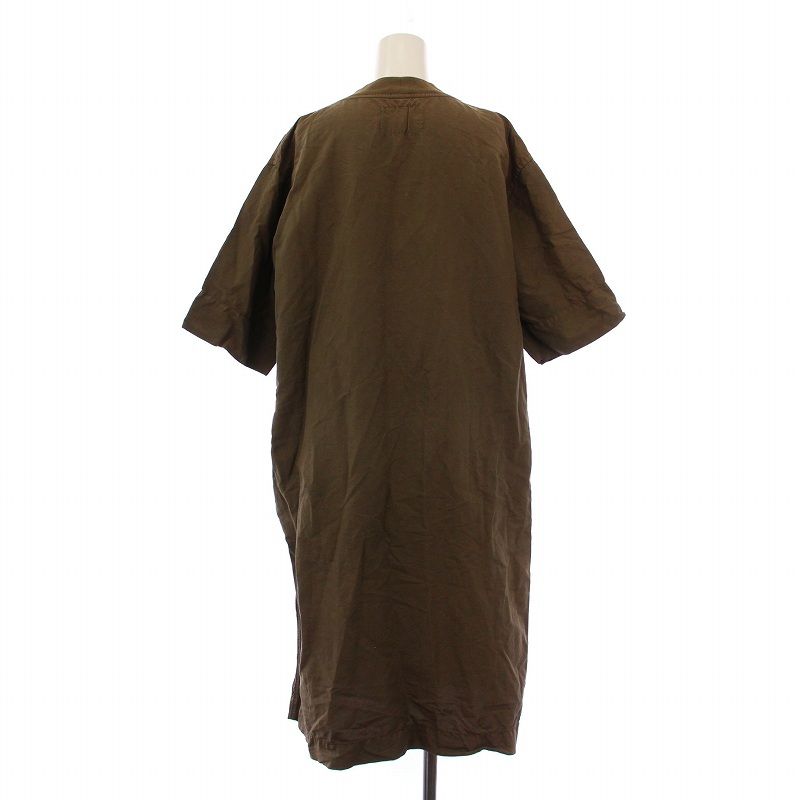 マーガレットハウエル MHL. DRY COTTON LINEN OP ワンピース
