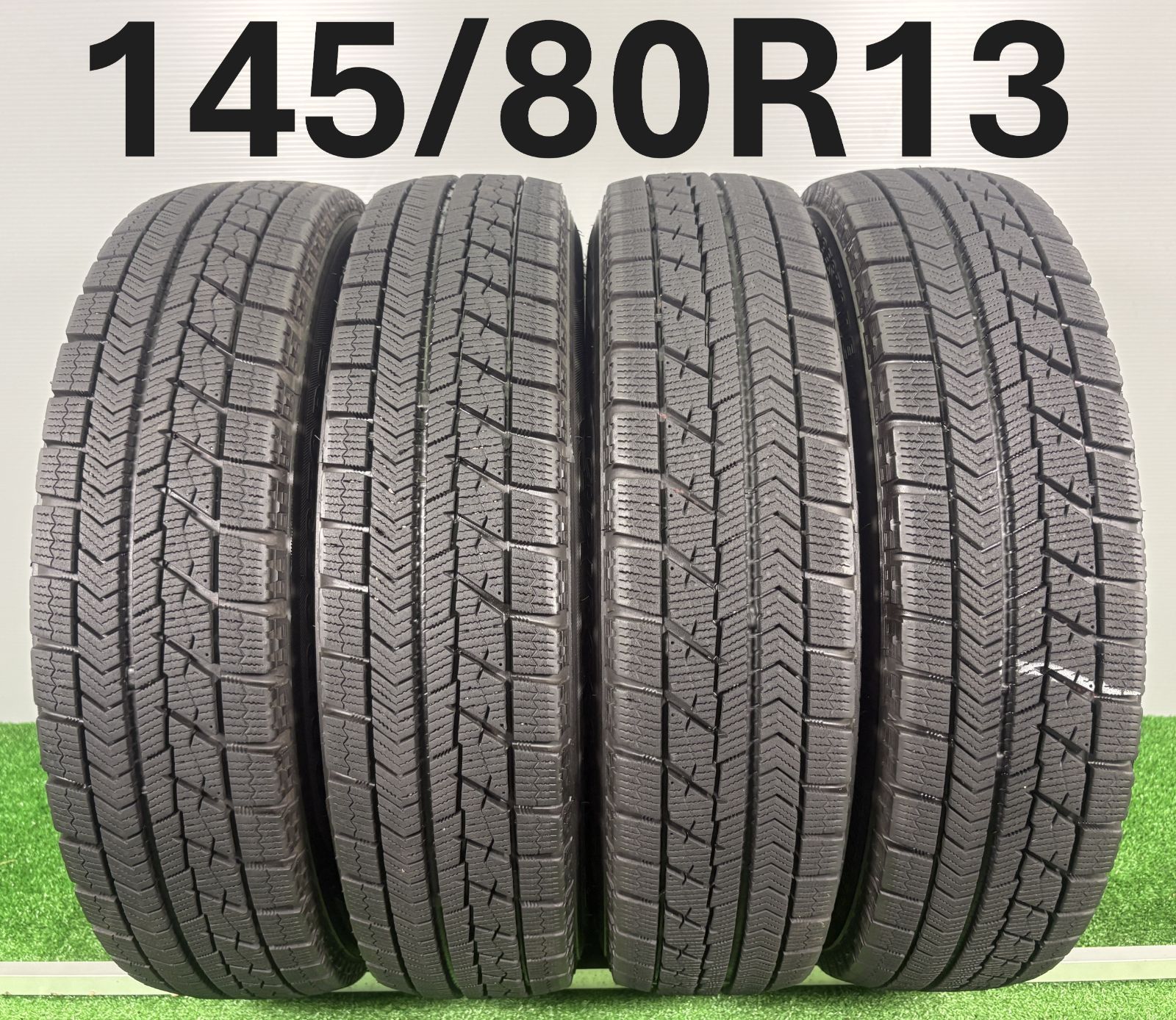 145 80R13 ブリヂストン VRX 2020年製 4本 冬タイヤ スタッドレス TA647