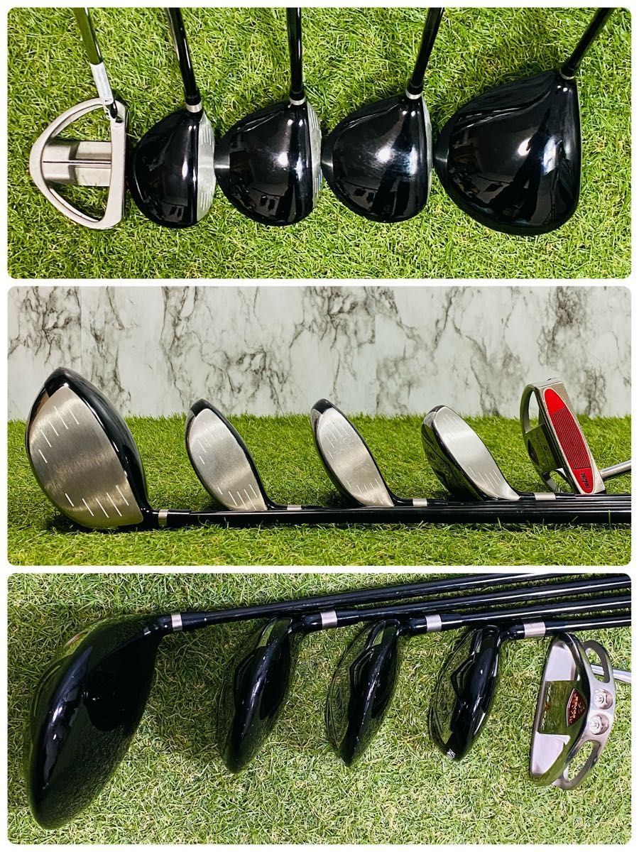 CB無し】ホンマ ツアーワールドゼロ 2021 メンズゴルフセット 12本 R