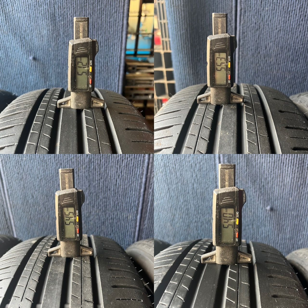 造 溝6分山 DUNLOP ENASAVE EC300 4本 215 50R18 ASP3089