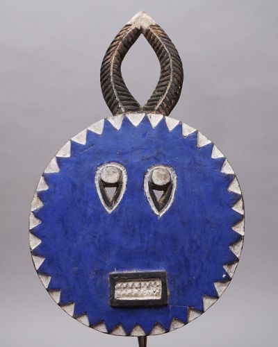 アフリカ コートジボワール バウレ族 プレプレ マスク仮面 彫刻