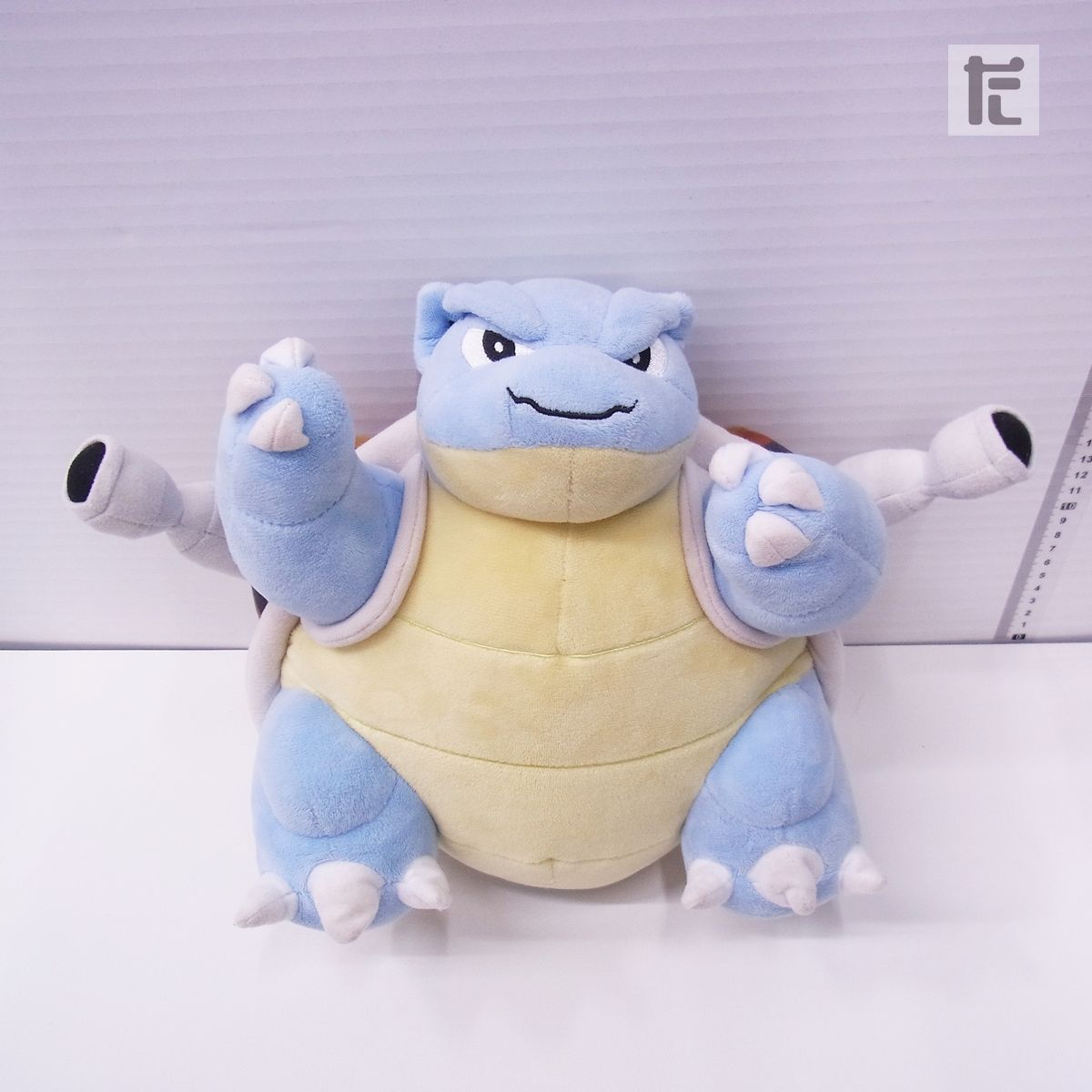 初期カラー　レア　カメックス　2019 ポケモンセンター　タグ付き　ぬいぐるみ 初期カラー レア カメックス 2019 ポケモンセンター タグ付き