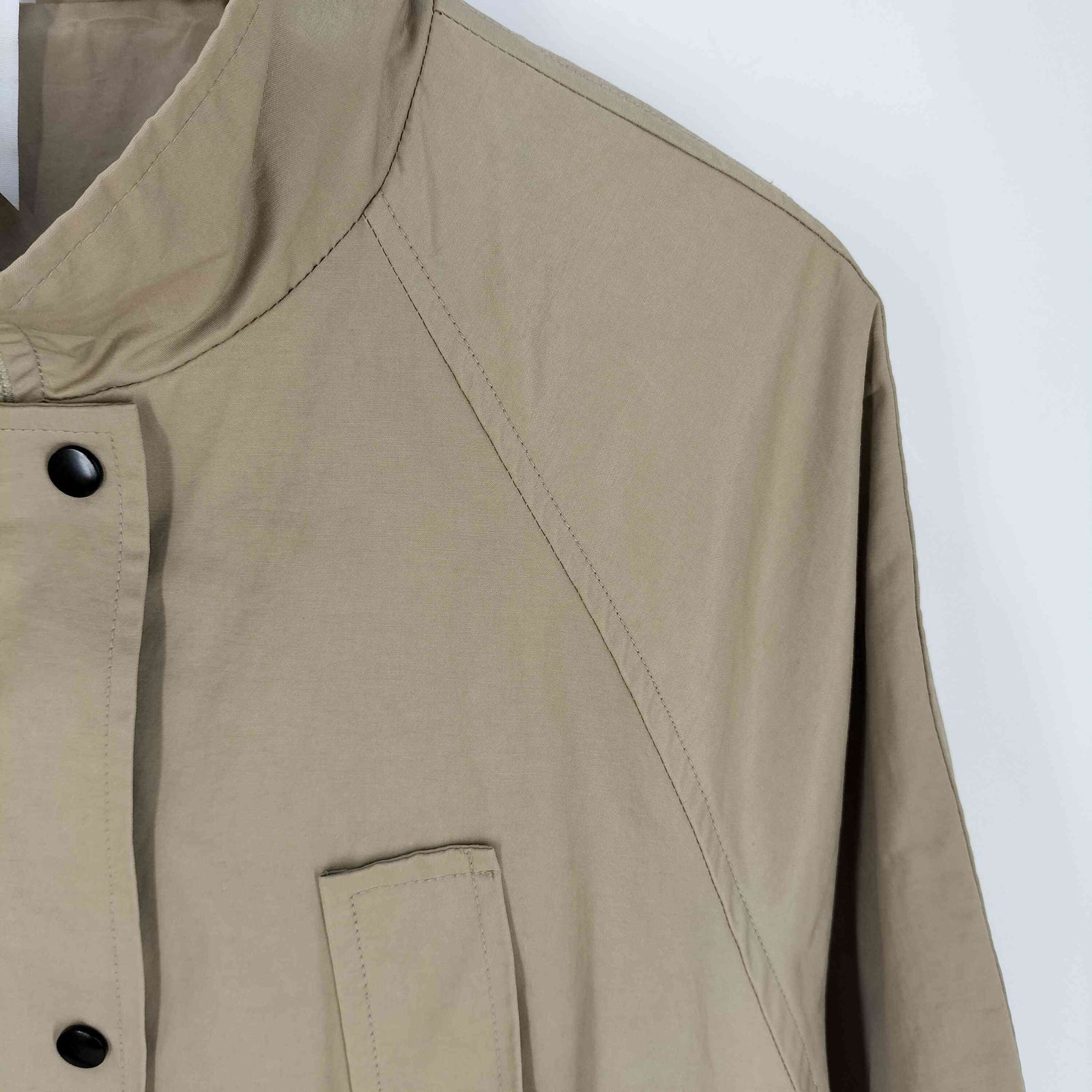 ディニテ コリエ【Dignite collier】ロングジップコート ベージュ