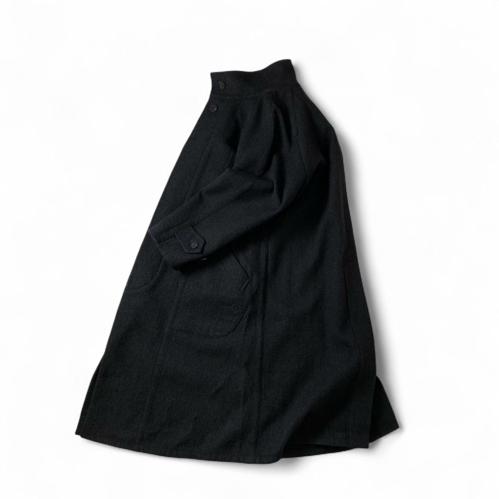 ISSEY MIYAKE HaaT イッセイミヤケ ハート 強縮メルトン コート ISSEY MIYAKE HaaT イッセイミヤケ ハート 強縮メルトン コート