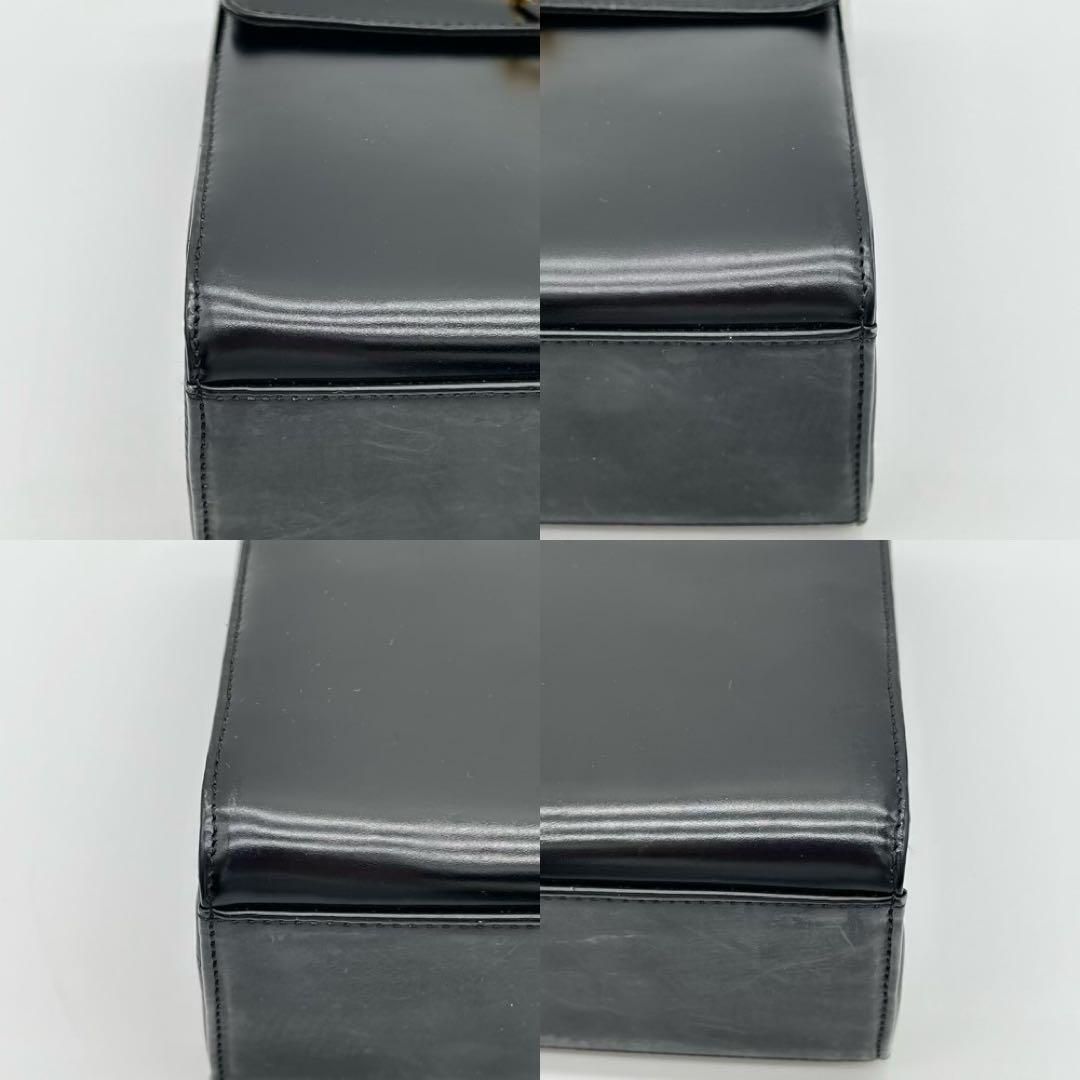 【良品】milaschon トップハンドル ハンドバッグ 2way ブラック 良品】milaschon トップハンドル ハンドバッグ 2way ブラック