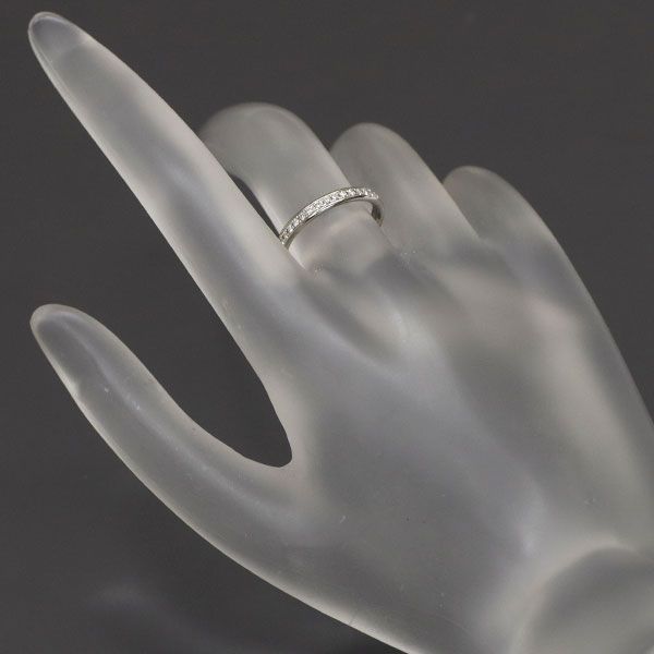 俄 K18/Pt950 ダイヤモンド リング 京杢目 NIWAKA 6号俄 ニワカ 京杢目