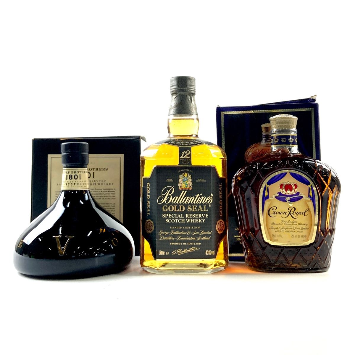 Ballantine's 12年 3本セット 終売品 バランタイン12年 終売 3本セット