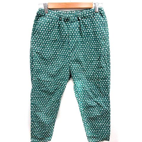 marble SUD マーブルシュッド EMB くじら ハカマパンツ グリーン